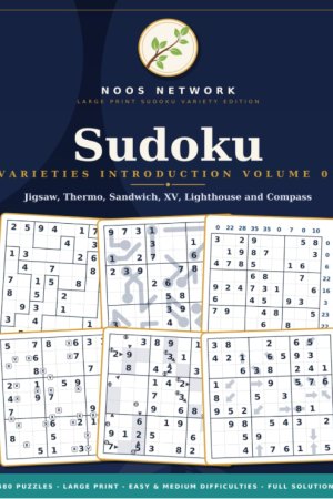 Sudoku Varieties Introduction Volume 01: 480 Large Print Puzzles, Easy to Medium cover