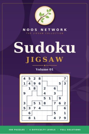 Jigsaw Sudoku Puzzle Book cover
