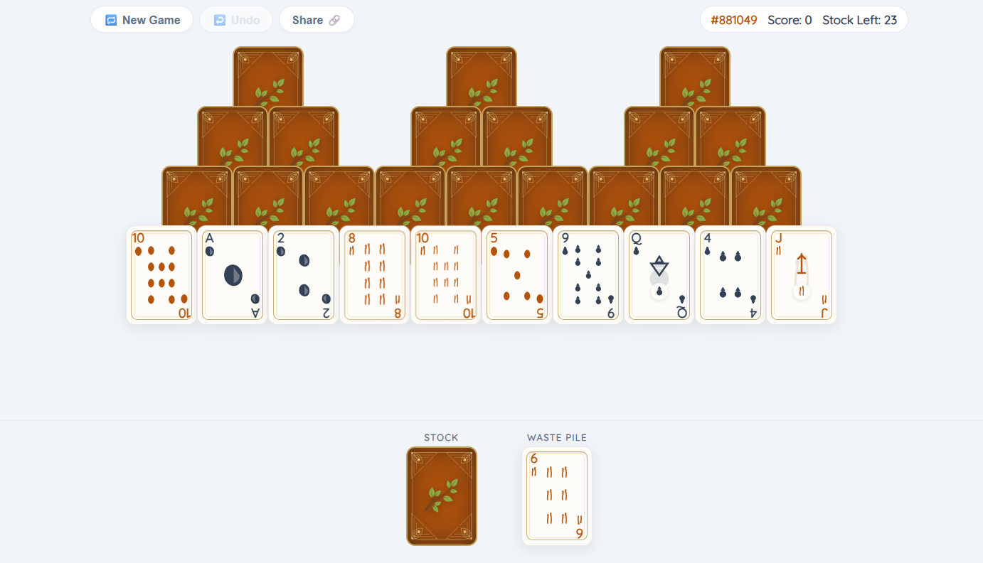 Tri-Peaks Solitaire Thumbnail